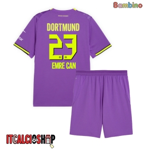 Borussia Dortmund Emre Can #23 Terza Maglia Bambino 2026-27 Manica Corta (+ Pantaloni corti)
